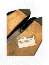 Load image into Gallery viewer, Isabel Marant Leather Studded T-Strap Sandals Black Suede 35 Boho