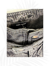 Load image into Gallery viewer, Isabel Marant High Waisted Paperbag pant size2 Grey textured utility tapered
