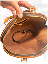 Load image into Gallery viewer, Louis Vuitton Monogram Ellipse PM Bag | Vintage LV Top Handle + Strap