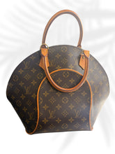 Load image into Gallery viewer, Louis Vuitton Monogram Ellipse PM Bag | Vintage LV Top Handle + Strap