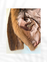 Load image into Gallery viewer, Vintage Mink Fur Coat – Rich Brown Luxe Classic Jacket (Monogram Lining)
