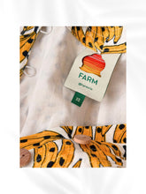 Load image into Gallery viewer, Farm Rio Banana Print Button Front Midi Dress XS
