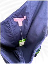 Load image into Gallery viewer, Lilly Pulitzer One shoulder dress size8 blue peacock embroidered mini cocktail NWT
