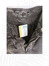 Load image into Gallery viewer, Isabel Marant High Waisted Paperbag pant size2 Grey textured utility tapered
