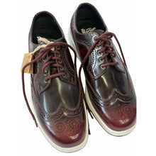 Load image into Gallery viewer, Copied - Dr. Martens SoftWair Burgundy Wingtip Brogue Oxford Shoes NWT
