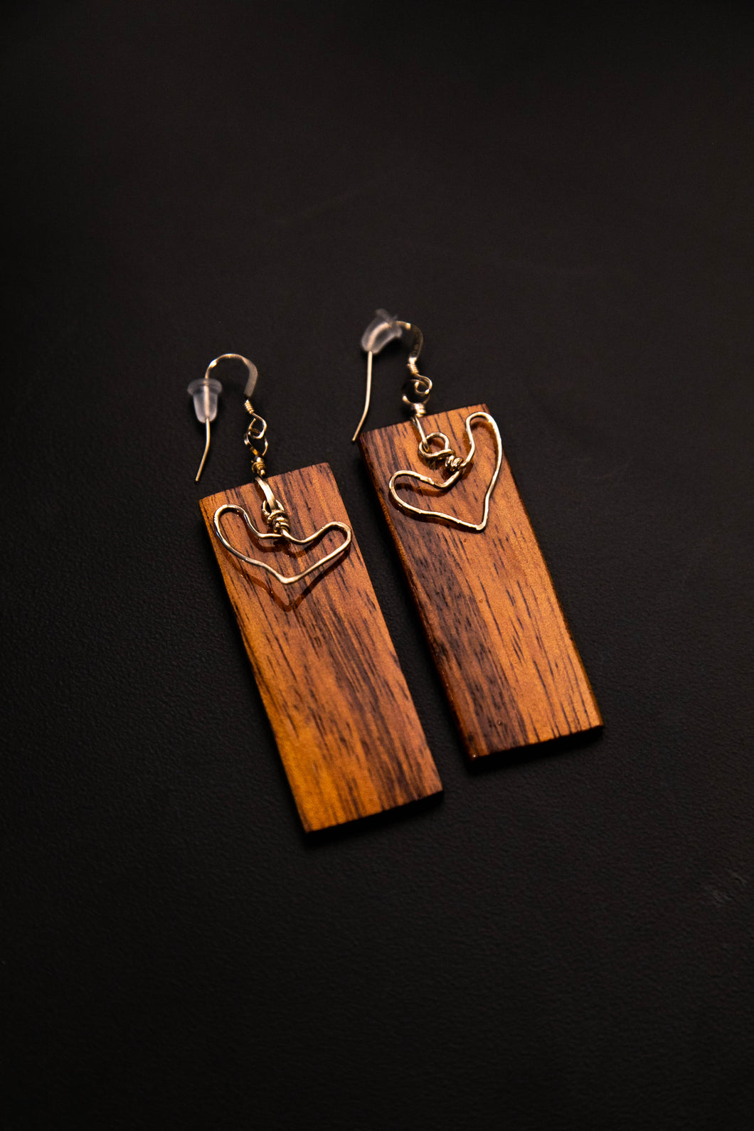 Koa Wood Earrings